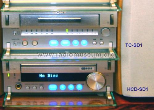 Compact Disc Receiver HCD-SD1; Sony Corporation; (ID = 1721779) Radio