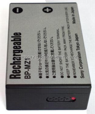 Rechargeable Ni-Cd Battery BP-MZ1; Sony Corporation; (ID = 1738359) Power-S
