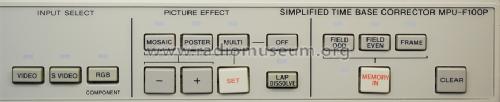 Simplified Time Base Corrector MPU-F100P; Sony Corporation; (ID = 1448755) Diversos