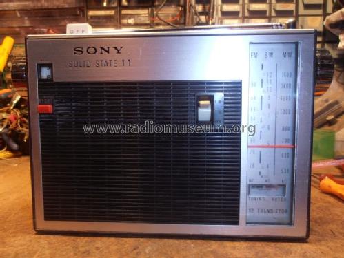 Solid State 11 TFM-110F; Sony Corporation; (ID = 1648063) Radio