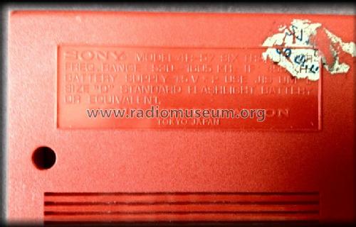 Sony Solid State Six Transistor 4R-57; Continental SACIF - (ID = 1527092) Radio