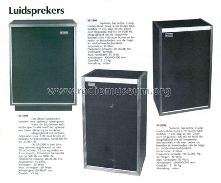 Speaker System SS-3100; Sony Corporation; (ID = 2076120) Altavoz-Au