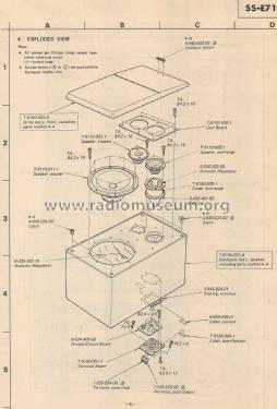 Speaker System SS-E71; Sony Corporation; (ID = 1803391) Altavoz-Au