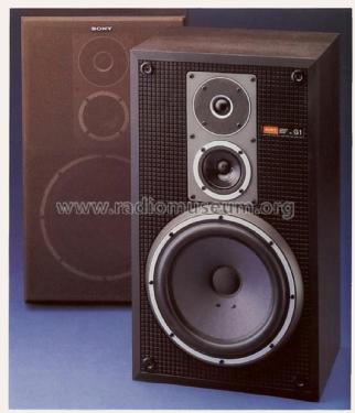 Speaker System SS-G1 MARKII ; Sony Corporation; (ID = 2092513) Speaker-P