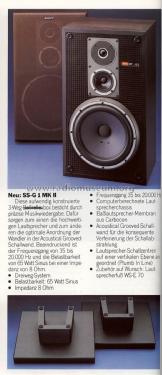 Speaker System SS-G1 MARKII ; Sony Corporation; (ID = 2092514) Speaker-P