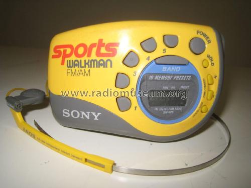 Sports FM/AM Walkman SRF-M78; Sony Corporation; (ID = 2064020) Radio