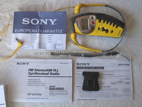 Sports Walkman SRF-M75PM; Sony Corporation; (ID = 1299464) Radio