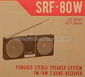 Powered Stereo Speaker System SRF-80W; Sony Corporation; (ID = 616382) Speaker-P