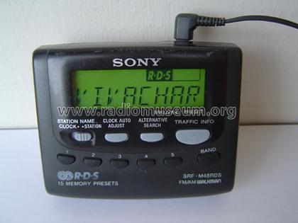 SRF-M48RDS; Sony Corporation; (ID = 137541) Radio