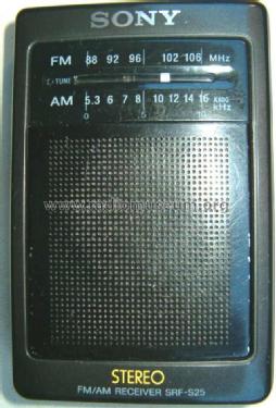 SRF-S25; Sony Corporation; (ID = 869900) Radio