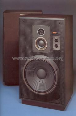 SS-G7; Sony Corporation; (ID = 2092505) Speaker-P