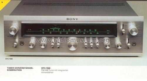 STC-7000; Sony Corporation; (ID = 2093758) Radio