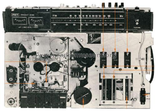 Stereo-Cassette-Corder CF-610; Sony Corporation; (ID = 1306049) Radio