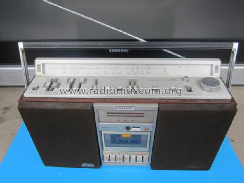 Stereo Cassette-Corder CFS-85S; Sony Corporation; (ID = 1365171) Radio