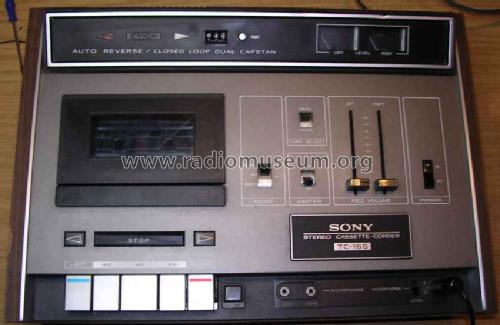 Stereo Cassette-Corder TC-165; Sony Corporation; (ID = 781748) Ton-Bild