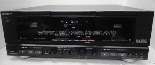 Stereo Cassette Deck TC-D905; Sony Corporation; (ID = 1804712) R-Player