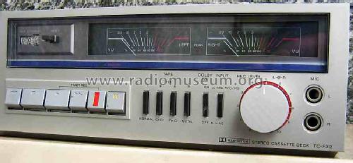 Stereo Cassette Deck TC-FX2; Sony Corporation; (ID = 511506) Reg-Riprod