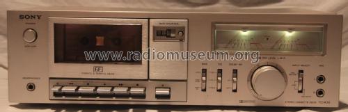 Tapecorder - Stereo Cassette Deck TC-K35; Sony Corporation; (ID = 1950822) R-Player