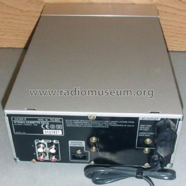 Stereo Cassette Deck TC-SD1; Sony Corporation; (ID = 1722234) Reg-Riprod