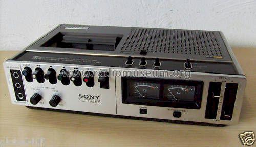 Stereo Cassette Recorder TC-152SD; Sony Corporation; (ID = 827240) R-Player