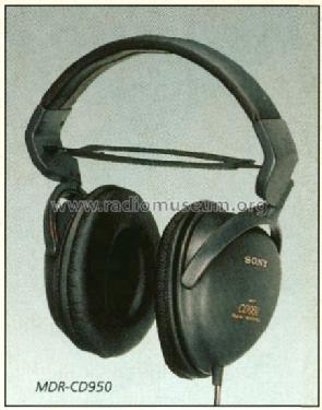 Stereo Headphones MDR-CD 950; Sony Corporation; (ID = 468814) Speaker-P
