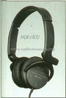 Stereo Headphones MDR-V 400; Sony Corporation; (ID = 468798) Speaker-P