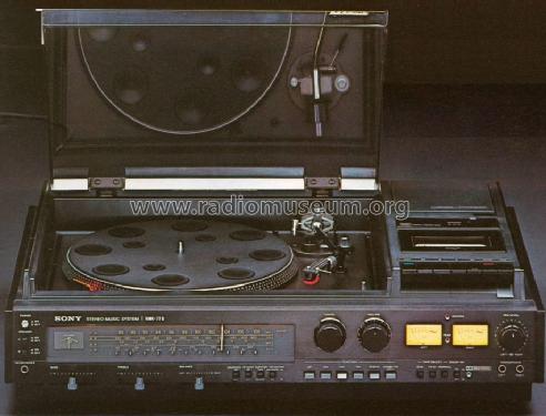 Stereo Music System HMK-77B; Sony Corporation; (ID = 693111) Radio