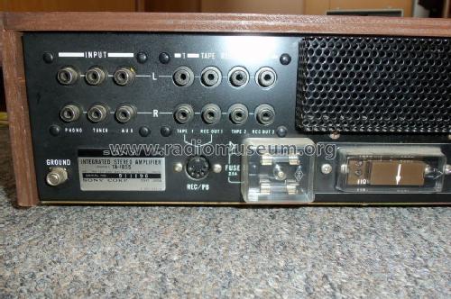 Integrated Amplifier TA-1055; Sony Corporation; (ID = 1650018) Ampl/Mixer