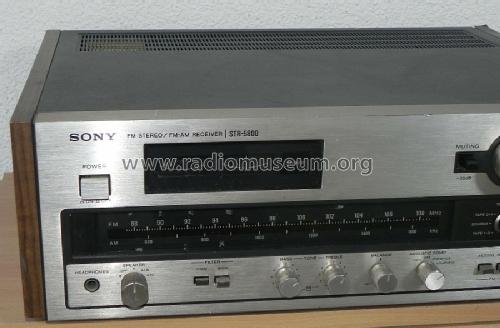 STR-5800; Sony Corporation; (ID = 985144) Radio