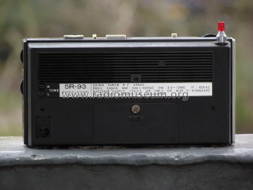 Super Sensitive 9 Transistor 5R-93; Sony Corporation; (ID = 1432983) Radio
