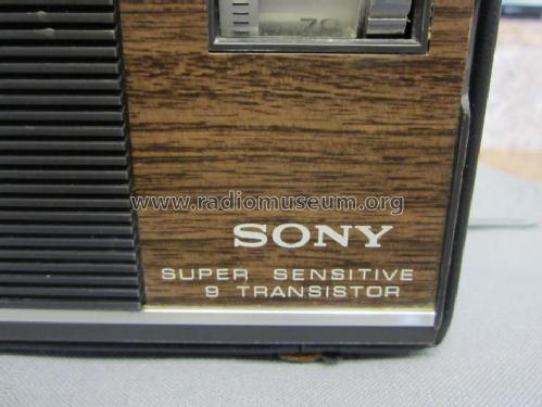 Super Sensitive 9 Transistor 6R-33; Sony Corporation; (ID = 1441065) Radio