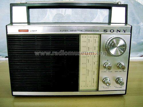 Super Sensitive Transistor TR-840DA Radio Sony Corporation Super Sensitive Transistor TR-840DA Radio Sony Corporation