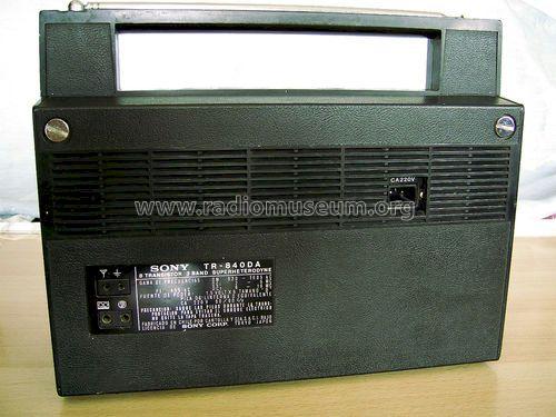 Super Sensitive Transistor TR-840DA; Sony Corporation; (ID = 1498268) Radio