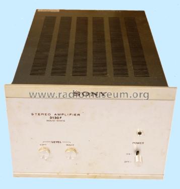 Stereo Amplifier TA-3130F; Sony Corporation; (ID = 1256176) Ampl/Mixer