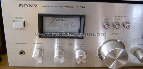 TA-F5A; Sony Corporation; (ID = 1607729) Ampl/Mixer