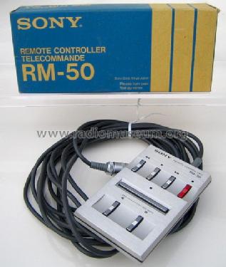 Tape Deck Remote Control RM-50; Sony Corporation; (ID = 446029) Misc