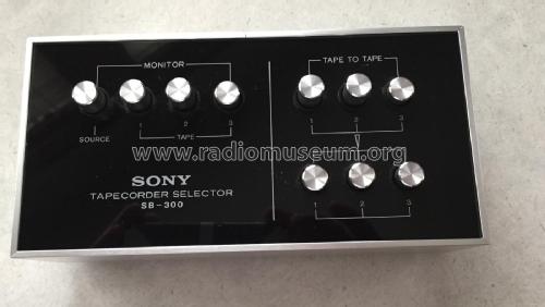 Tapecorder Selector SB-300; Sony Corporation; (ID = 2028158) Misc