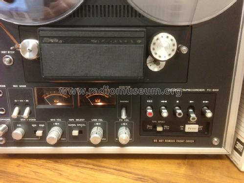 Tapecorder TC-640; Sony Corporation; (ID = 1468793) Sonido-V