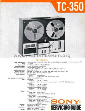 TC-350; Sony Corporation; (ID = 1727838) R-Player