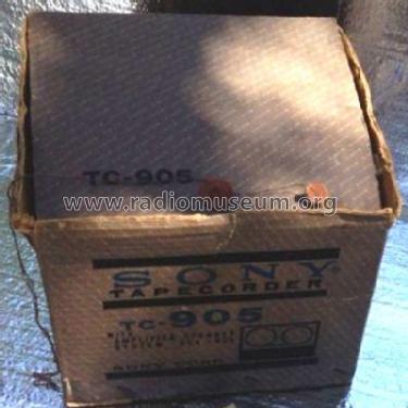 TC-905; Sony Corporation; (ID = 1975473) R-Player