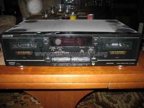 Stereo Cassette Deck TC-WR 690; Sony Corporation; (ID = 423666) R-Player