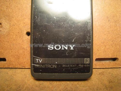 Remote Control Teletext RM-694; Sony Corporation; (ID = 1942043) Misc