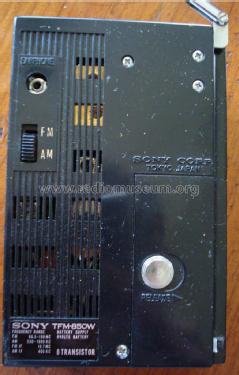 TFM-850W; Sony Corporation; (ID = 1217938) Radio