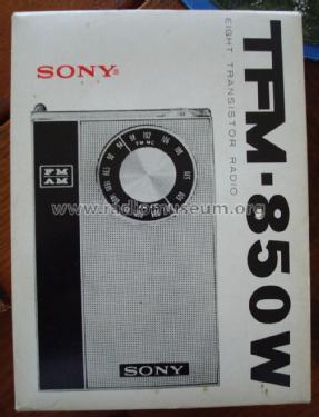 TFM-850W; Sony Corporation; (ID = 1217942) Radio