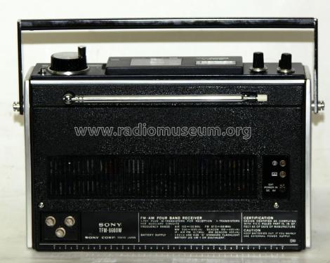 FM-AM Solid State Four Band Receiver TFM-8600W; Sony Corporation; (ID = 943460) Radio