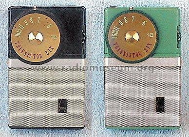 Transistor Six TR-63; Sony Corporation; (ID = 262825) Radio