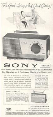TR-712; Sony Corporation; (ID = 827559) Radio