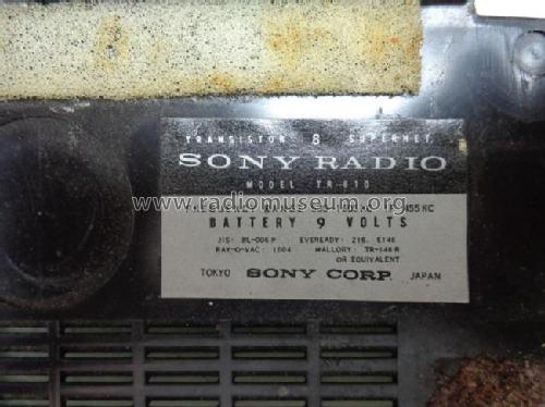 TR-810; Sony Corporation; (ID = 1856210) Radio