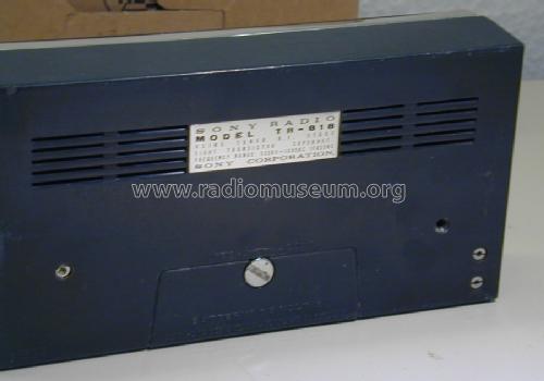 TR-818; Sony Corporation; (ID = 859826) Radio