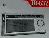 TR-832; Sony Corporation; (ID = 533599) Radio